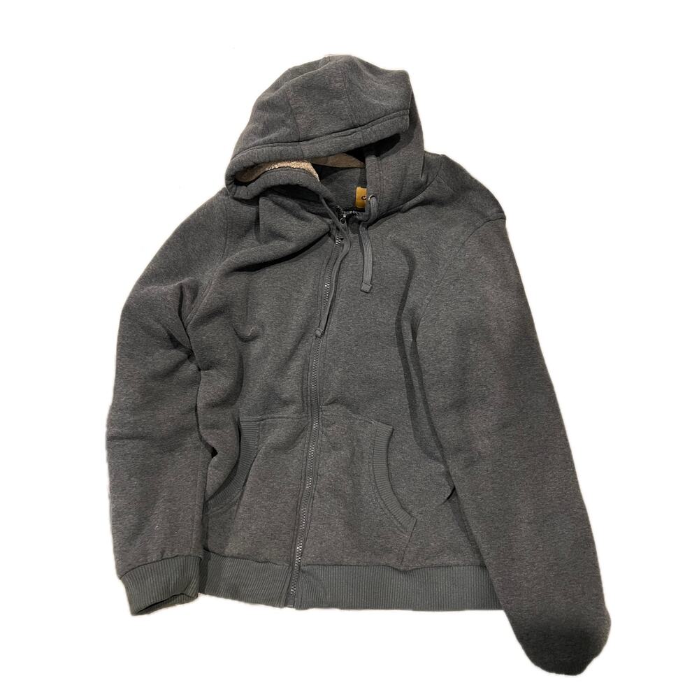 Centro Hooded Insulated Sweatshirt Zip Up Jacket Mens 2XL